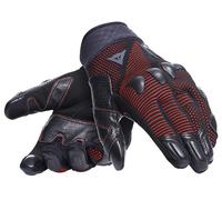 Dainese Unruly Ergo-Tek Gloves - Black/Fluo Red Motorcycle Motorbike