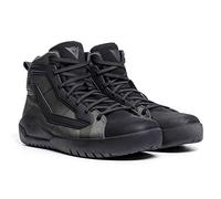 Dainese Urbactive Gore-Tex Shoes, Waterproof, Breathable Motorcycle Shoes, Men, Black/Army-Green, 39