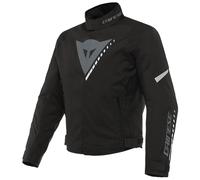 Dainese Veloce D-Dry Motorcycle Jacket Waterproof Black Charcoal Grey White