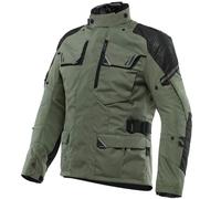 Dainese Waterproof Motorcycle Ladakh 3L D-Dry Textile jacket - Army Steel Black
