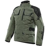 Dainese Waterproof Motorcycle Ladakh 3L D-Dry Textile jacket - Army Steel Black