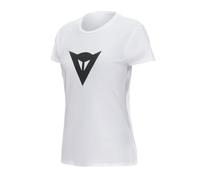 Dainese Women's Hyper Speed Demon WMN Short-Sleeved Crew-Neck T-Shirt, White, S
