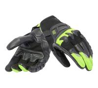 Dainese X-Ride 2 Ergo-Tek Motorcycle Motorbike Gloves Black / Fluo Yellow