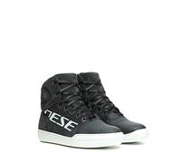 Dainese York Lady D-WP Shoes, Waterproof Motorcycle Shoes, Women, Dark-Carbon/White, 42