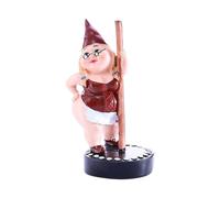 Daing Gnome Figurine - Resin Pole Performer Garden Statue | Funny Outdoor Indoor Creative Ornament Sculpture, Quirky Whimsy Art Decorative Sculpture for Patio Lawn Yard Display Decoration