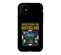 Daintree National Park Queensland Australia Flag Rainforest Case for iPhone 11