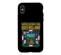 Daintree National Park Queensland Australia Flag Rainforest Case for iPhone X/XS