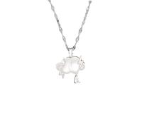 Dainty Lightning Bolt Cloud Pendant Necklace for Women Creative Teardrop Rhinestone Nature Weather Storm Charm Clavicle Adjustable Chain Choker Trendy Jewelry Birthday Gifts for Daughter Girlfriend