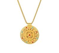Dainty Necklaces Chain Necklace for Pendant Chinese National Traditional Jewelry Eight TreasureCompass Necklace ChineseLucky TalismanSpiritual Necklace Necklaces for Women Choker Necklaces for Women