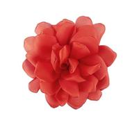 Dainty Satin Fabric Rose Flower Brooches Lapel Pins for Women,Vintage Elegant Silk Camellia Flower Safety Brooch Hair Clip Pins Shawl Clips Clothes Accessories Wedding Party, Artificial Wool Fabric