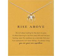 Dainty Silver Necklace for Women - Ankh Jesus Horse Celtic Cross Necklace for Women, Dainty Charm Spider Christian Gifts for Friends Sister Mom, Birthday, Christmas, Mother's Day, Graduation Gifts