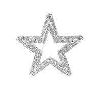 Dainty Star Brooch for Women Sparkly Rhinestone Lapel Pins Luckly Stars Collar Pin Backpacks Badge Delicate Scarves Dress Suit Accessories Elegant Wedding Party Clothes Brooches Jewelry