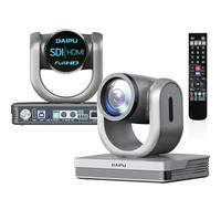 DAIPU Liveconf PTZ HDMI Camera 20x Optical Zoom 3G-SDI IP Live Streaming Camera, True to Life Colors, PoE Supports, HDMI PTZ Camera for Church Services, Worship Education, vMix OBS Wirecast (Gray)