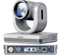 DAIPU PTZ Camera 20X Optical Zoom 60fps HDMI USB SDI LAN PoE AI Auto Tracking PTZ Conference Camera for Church Live Streaming Video Conference Event Education Broadcast with Youtube Facebook Live Zoom