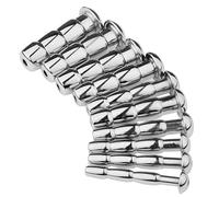 DaiQei Dilator Urethra Stainless Steel 6-15 mm Penis Plug Erotic CBT Prostate Massage Catheter Urethral Dilators Men Masturbator SM Penis Plug Sex Toy for Beginners and Professionals (Size : 9mm)