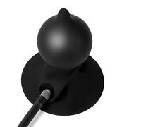 DaiQei Inflatable Anal Plug Pump with Strong Suction Cup, Adjustable Silicone Large Anal Balls Butt Plug Anal Plug for Anus Vagina Expansion Stimulation Extreme Anal Plug Sex Toy for Women Men