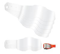 Dairrr Fuuu Goggle Tear Offs for 100 Percent RC2/AC2/ST2 Goggles, 25 Pack | Standard Tear Off for Strata 2 / Racecraft 2 / Accuri 2 Generation 2 Goggle System, Lens Protection for Dirt Bike & Motocross