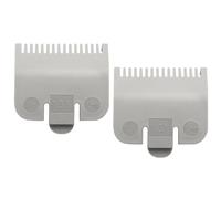 Dairrr Fuuu Guard for Wahl Clipper Guards Set Hair Clipper and Trimmer, Clipper Guide Comb 3137-101 - Grey 1/2-1/16 (1.5mm) (2 Pack)