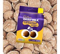 Dairy Caramel Buttons 10 X 85G Chocolate Full Box Bulk Buy Nibbles, Perfect for School, Office, Sharing
