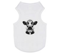 'Dairy Cow Laughing' Pet Dog/Cat T-Shirt (PT00153590)
