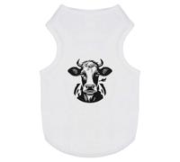 'Dairy Cow Portrait' Pet Dog/Cat T-Shirt (PT00149313)