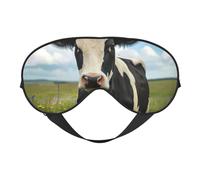 Dairy Cow Print Eye Mask,Silk-Like Sleep Mask,Night Sleeping Mask for Men Women,for Sleep Relaxation