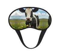 Dairy Cow Print Fashion Sleep Mask, Blackout Eye Mask,Sleeping Eye Mask Suitable for Travel/Yoga/Nap
