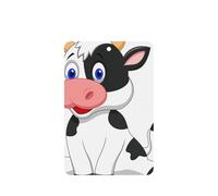 Dairy Cow Printing 10 Pcs Car Air Freshener Fragrant Sheets,Car Hanging Accessories With Strings For Decor