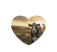 Dairy Cow Printing 10 Pcs Car Air Fresheners Cards For Scented Hanging Sheets For Bathroom With Rope