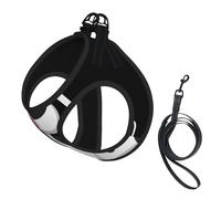 Dairy Cow Printing Dog Summer Harness,Soft Light Puppy Vest,Breathable Pet Harness Reflective For Easy Walking