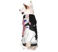 Dairy Cow Small Pets Wear Hoodies,Dog Jumper Sweatshirt,Warm And Lightweight, Soft Texture, Easy To Wear