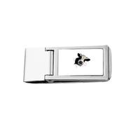 Dairy Cows Impacted Broken Animal Paper Slim Money Clip Stainless Holder Pocket Wallet