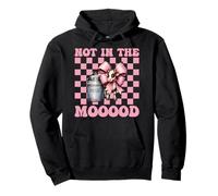 Dairy Farmer Cow Dairy Farming Girl Mom Not In The Mooood! Pullover Hoodie