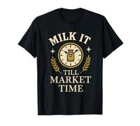 Dairy Farmer Pride Udder Humor Country Milk Life Tee T-Shirt