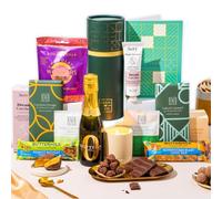 Dairy Free Chocolate Gift Box, Congratulations, Pamper Gifts, EDEN & CO | Congratulations Dairy Free Hamper with Truffles & Hot Chocolate Set. For Her. Zero (0% ABV). Pamper Gifts For Women.