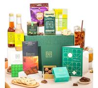 Dairy Free Chocolate Hamper with Truffles & Cocoa Set, Thinking of You Gift for Her Lactose Free Chocolate Plus Non-Alcoholic Mocktails by EDEN & CO
