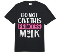 Dairy Free Do Not Give This Princess Milk Funny Lactose Free Comfort Colors Adult Heavyweight T-Shirt