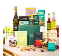 Dairy Free Hamper with Truffles & Hot Chocolate Set, Perfect Family Hamper for Sharing, Just Because Gift Hamper for Her by EDEN & CO - Plus 2 Prosecco
