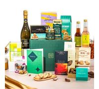Dairy Free Hamper with Truffles & Hot Chocolate Set, Perfect Family Hamper for Sharing, Thank You Gift Hamper for Her by EDEN & CO - Plus 2 Prosecco