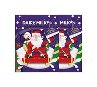 Dairy Milk Advent Calendar - 90g (Pack of 2) - Count Down to Christmas with Creamy Milk Chocolate Treats | Festive Gift for Kids and Chocolate Lovers