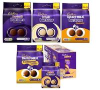 Dairy Milk Buttons Mixed Chocolate Box, 10 x 85g, 5 Flavours - Milk, White, Orange, Caramilk, Caramel - 2 of Each Flavour, Perfect for School, Office