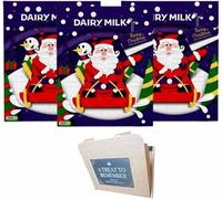 Dairy Milk Chocolate Advent Calendar for Children 24 Gift - 90g (Pack of 3)