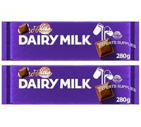 Dairy Milk Chocolate Block 280g Pack Of 2, Perfect for Sharing For Christmas & New year