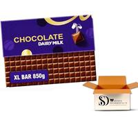 Dairy Milk Chocolate Gift Bar 850g | Extra-Large Creamy Milk Chocolate Bar | Perfect for Sharing, Parties & Gifting - Classic Taste