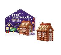 Dairy Milk Chocolate House Kit 840g - Build, Decorate, Eat Festive Family Fun House Kit - cdb