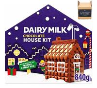 Dairy Milk Christmas Chocolate House Kit 840g | Build-Your-Own Festive Chocolate House | Includes Dairy Milk Bars & Treats | Fun Family Christmas Activity & Gift Set