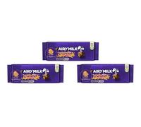 Dairy Milk Crunchie Bits 180g x 3 Bar Perfect for Sharing, Great for Snacking