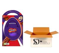 Dairy Milk Daim XL Easter Egg 231g - Extra Large Milk Chocolate Egg with Daim Pieces | Easter Gift