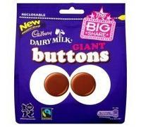 Dairy Milk Fairtrade Giant Buttons