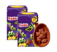 Dairy Milk Freddo Egg 96g x Pack of 2 - Treat Yourself or a Loved One to a Delicious Dairy Milk Easter Egg Containing Mini Freddo Faces